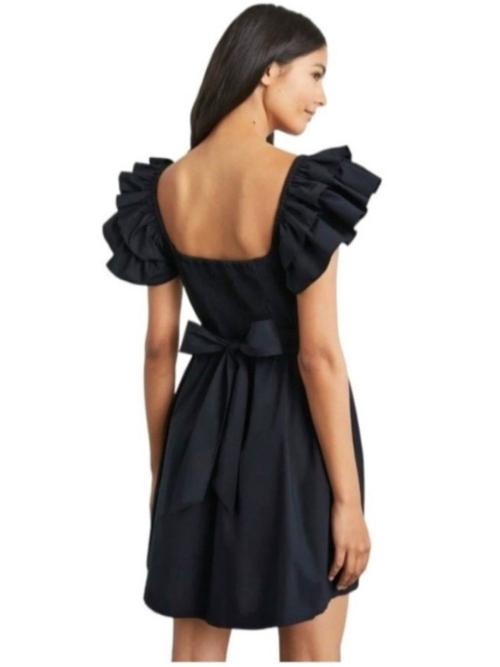 Hill House Home Ava Dress in Black Size S ~ No Belt - Picture 2 of 7